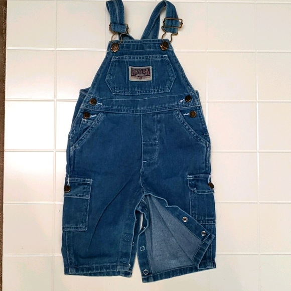Infant boys jean overalls - Picture 1 of 6